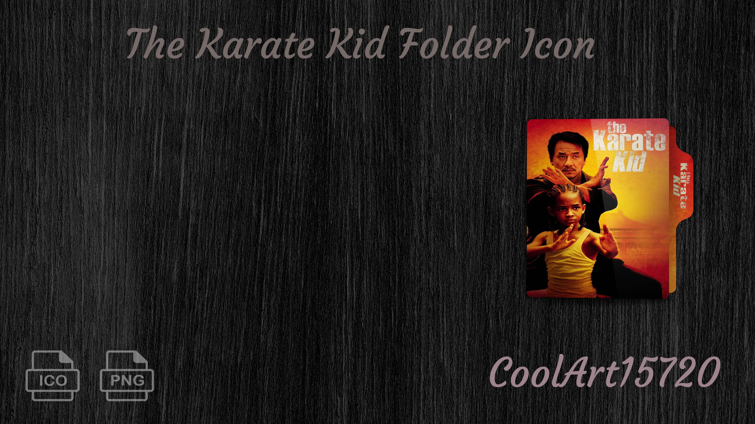 Karate Folder Icon The Karate Kid (2010) Folder Icon by CoolArt15720 on DeviantArt