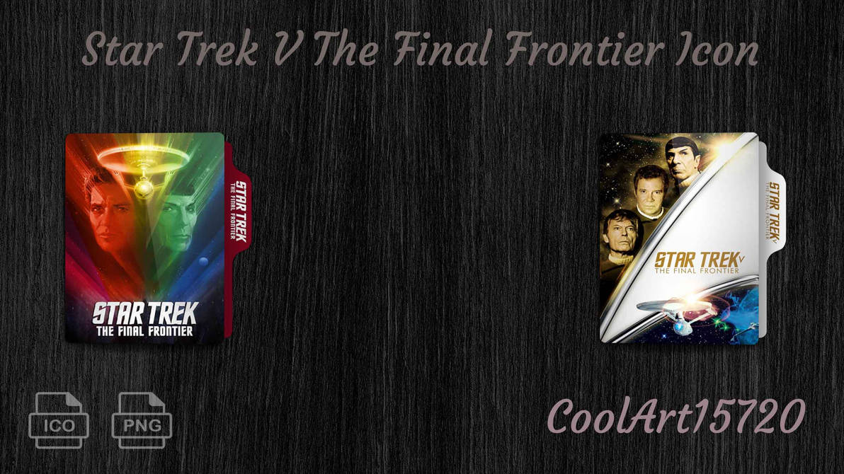 Star Trek V The Final Frontier (1989) Folder Icon by CoolArt15720 on ...