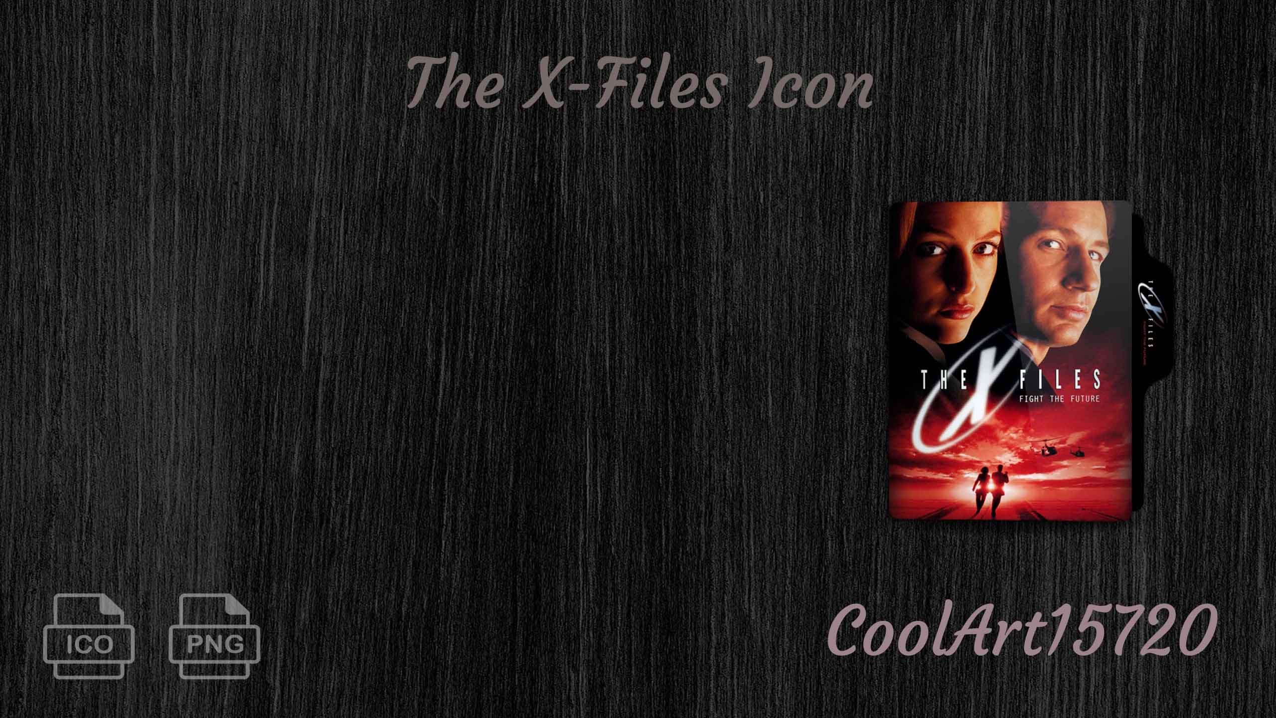 The X-Files (1998) Folder Icon by CoolArt15720 on DeviantArt