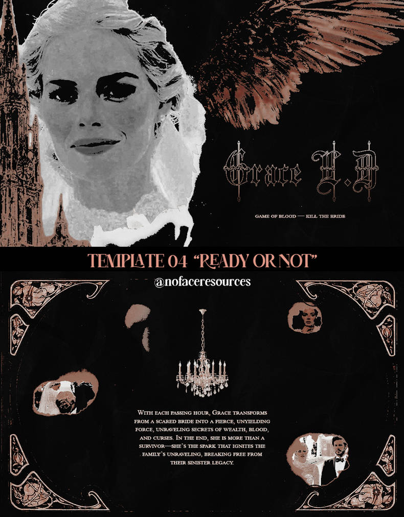 TEMPLATE 005 // READY OR NOT+ BONUS MY PSD! by nofaceresources on ...