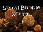 Spiral Bubble Script by Shortgreenpigg