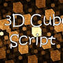 3D Cubes Script