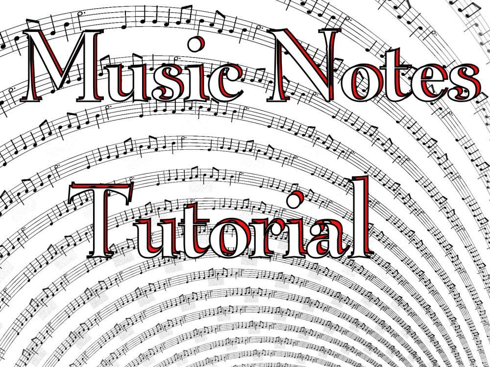 Notes Instrushen Music Notes Tutorial by Shortgreenpigg on DeviantArt