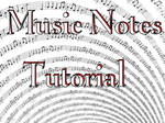 Music Notes Tutorial by Shortgreenpigg