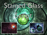Stained Glass Script by Shortgreenpigg