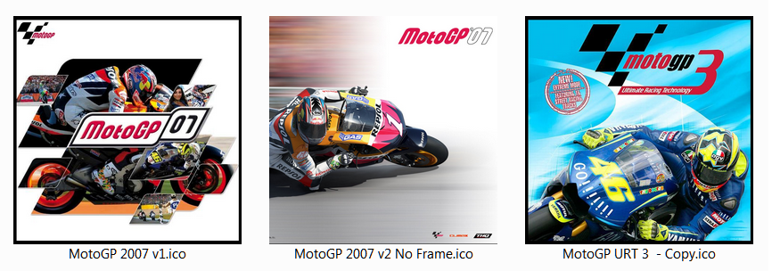 MotoGP'07 + Ultimate Racing Tech 3 Icons By RhyZ66