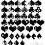 Moonsins Playing Cards Brushes