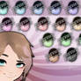 MMD Eyes Texture Pack #2 (FREE DOWNLOAD)