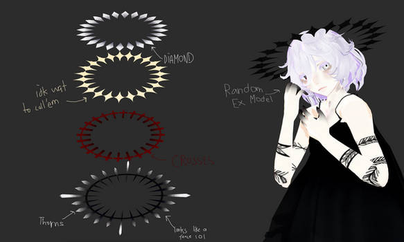 [ MMD ] Abnormal / shape / Weird Halo Pack DL