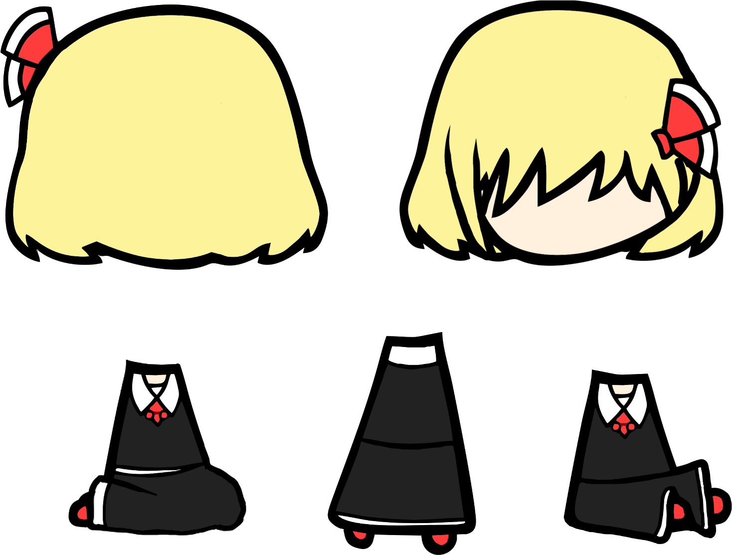 Rumia Touhou Walfas Custom Body Prop by LavishinLegit on DeviantArt