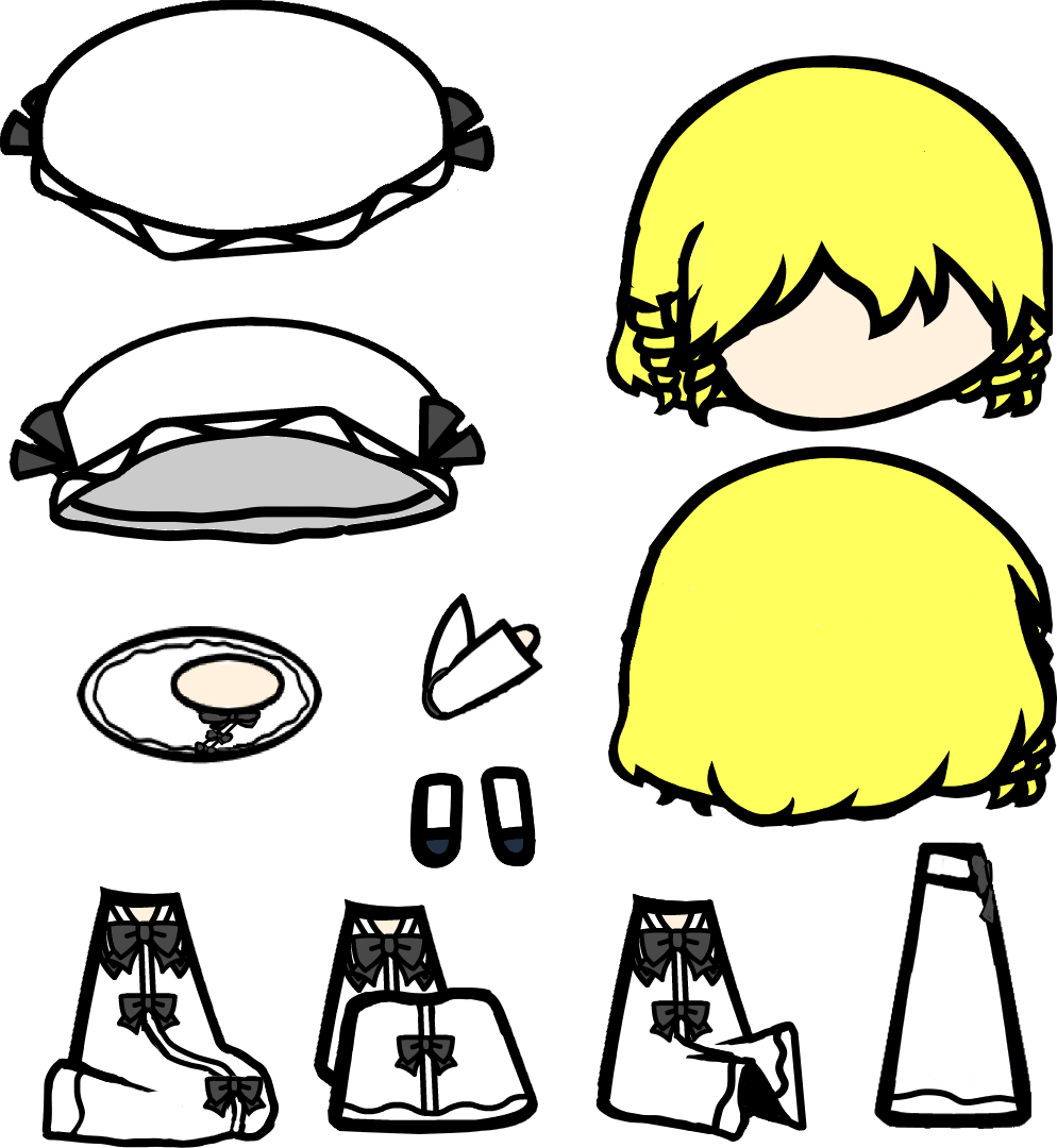 Luna Child Touhou Walfas Custom Char Prop Pack by LavishinLegit on ...