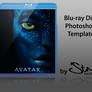 Blu-ray Photoshop Template