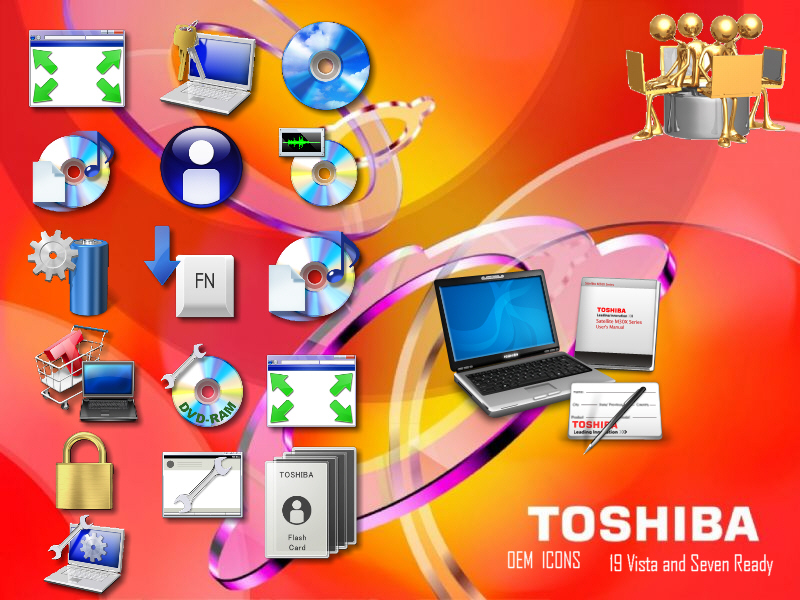 Toshiba OEM Icons