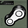 Steam Icon 3D Dock Logo