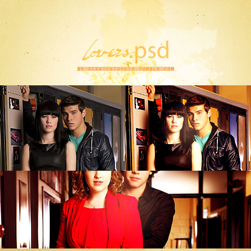 PSD 071: LOVERS by scratchtovoid on DeviantArt