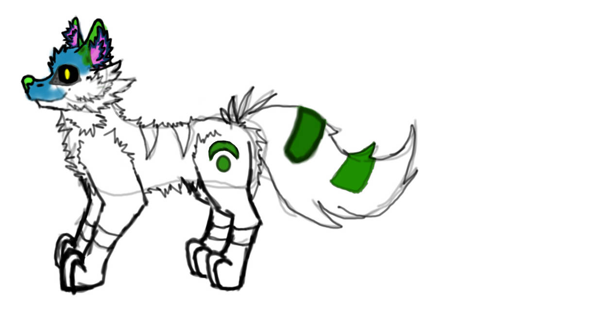 W.I.P Random Wolf by Scarlet-Nightfall on DeviantArt