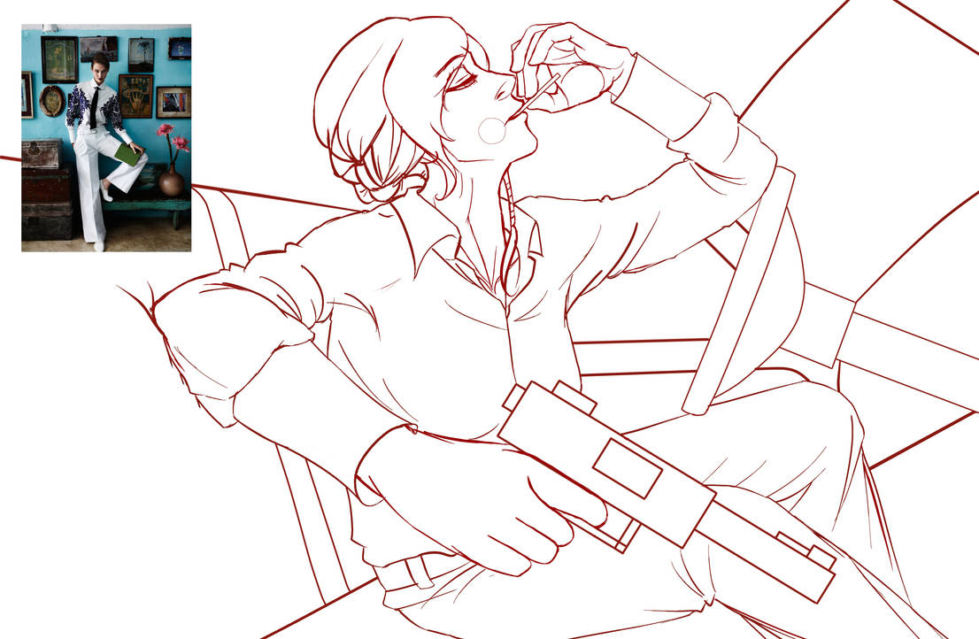 Lollipop Pip lineart progression by jam-lk on DeviantArt