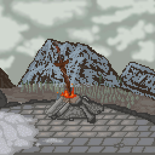 Darksouls Pixel Art Bonfire By Pronomicalartist On Deviantart The tone remains faithful to the series while it's turned into scenes from an imaginary 90s game. darksouls pixel art bonfire by