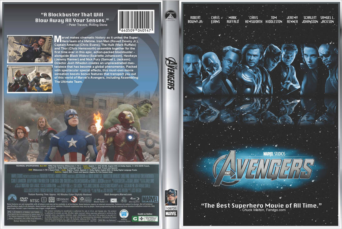Avengers DVD Cover by MonicaJohnson0647 on DeviantArt