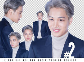 PNG PACK #2 - EXO KAI RENDERS by baekyoong