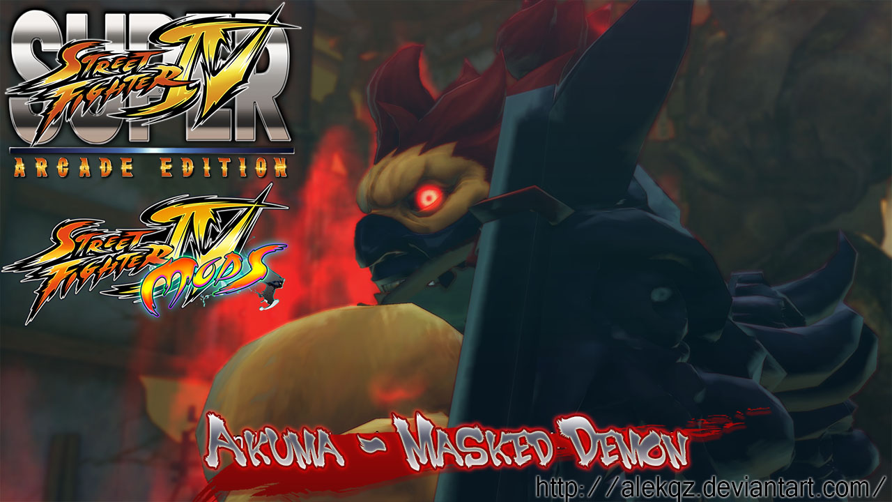 Akuma - Masked Demon by alekqz on DeviantArt