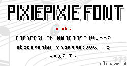 PixiePixie Font