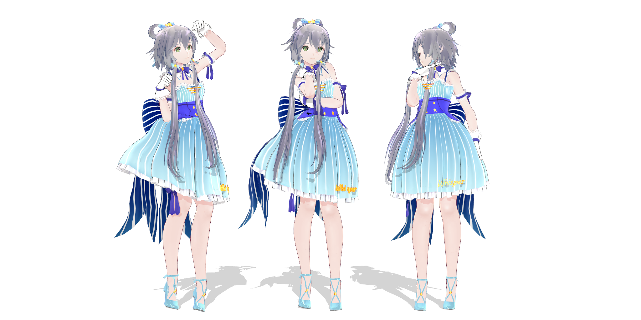 Mmd Dl Tda Luotianyi Tid Blue Lolita Ver 1 00 By Mrytchen On Deviantart