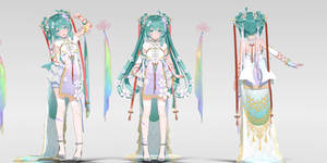 Sour miku Flower Sleepless model 1.01 DL  download