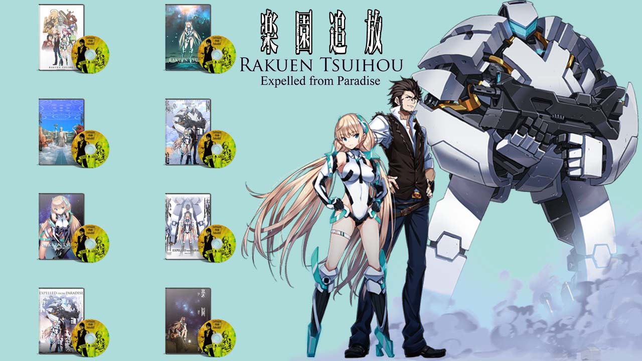 Rakuen Tsuihou: Expelled from Paradise Pack by RagnaRook82 on DeviantArt