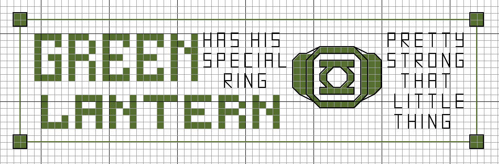 Green Lantern Pattern