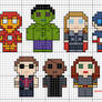 Mini Avengers Pattern