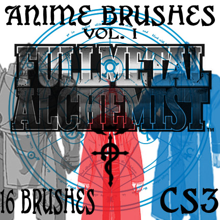 Anime Brushes Vol I: FMA