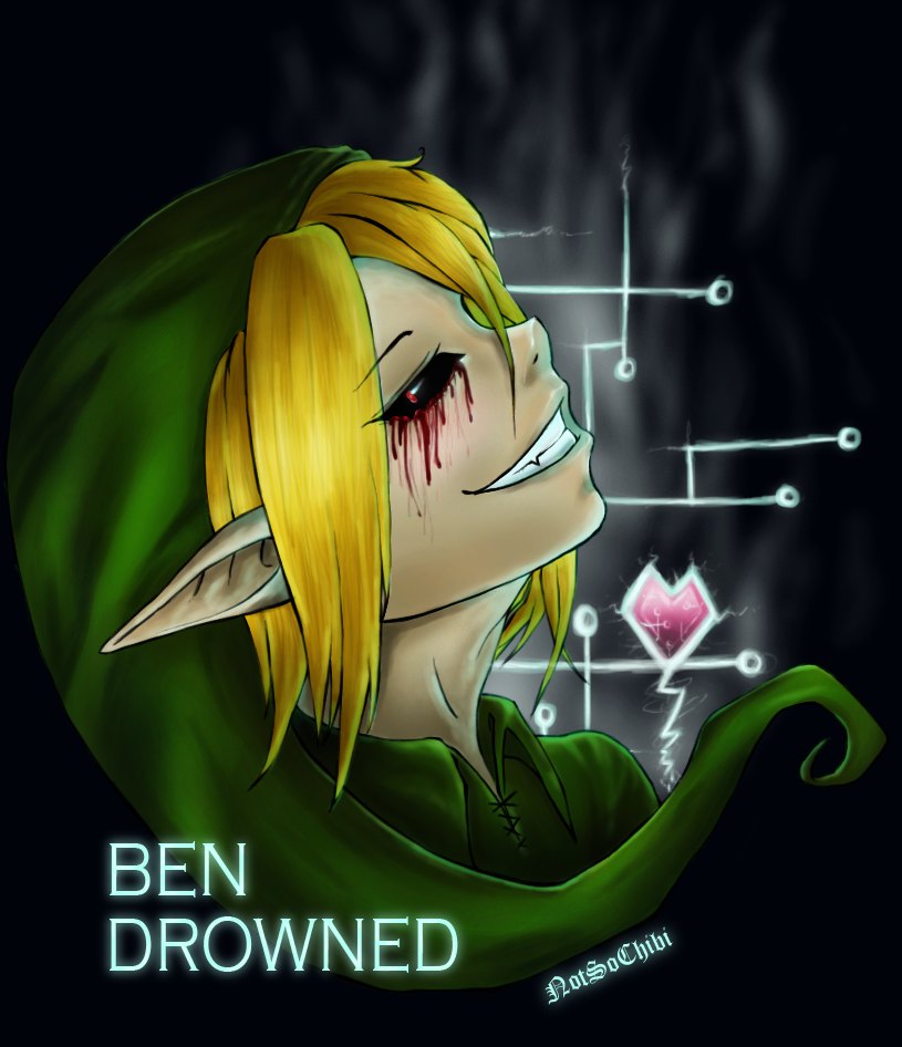 Ben Drowned by NotSoChibi on DeviantArt