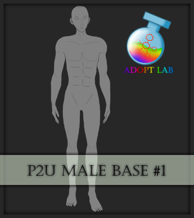 P2U Male Base #1 by AdoptLab on DeviantArt