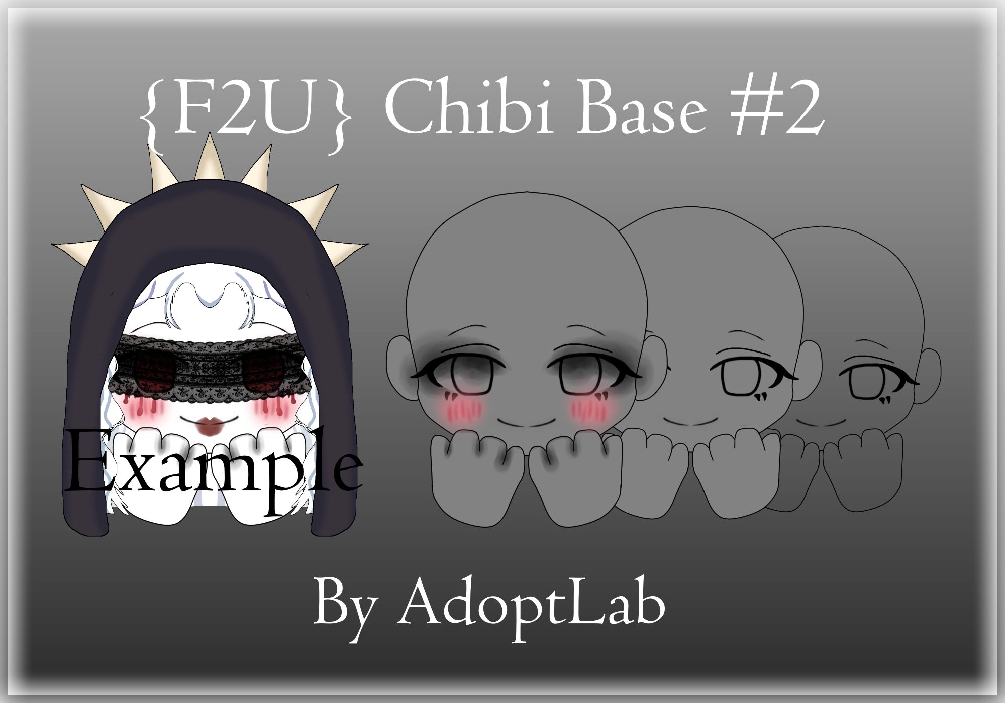 {F2U} Chibi Base #2 by AdoptLab on DeviantArt