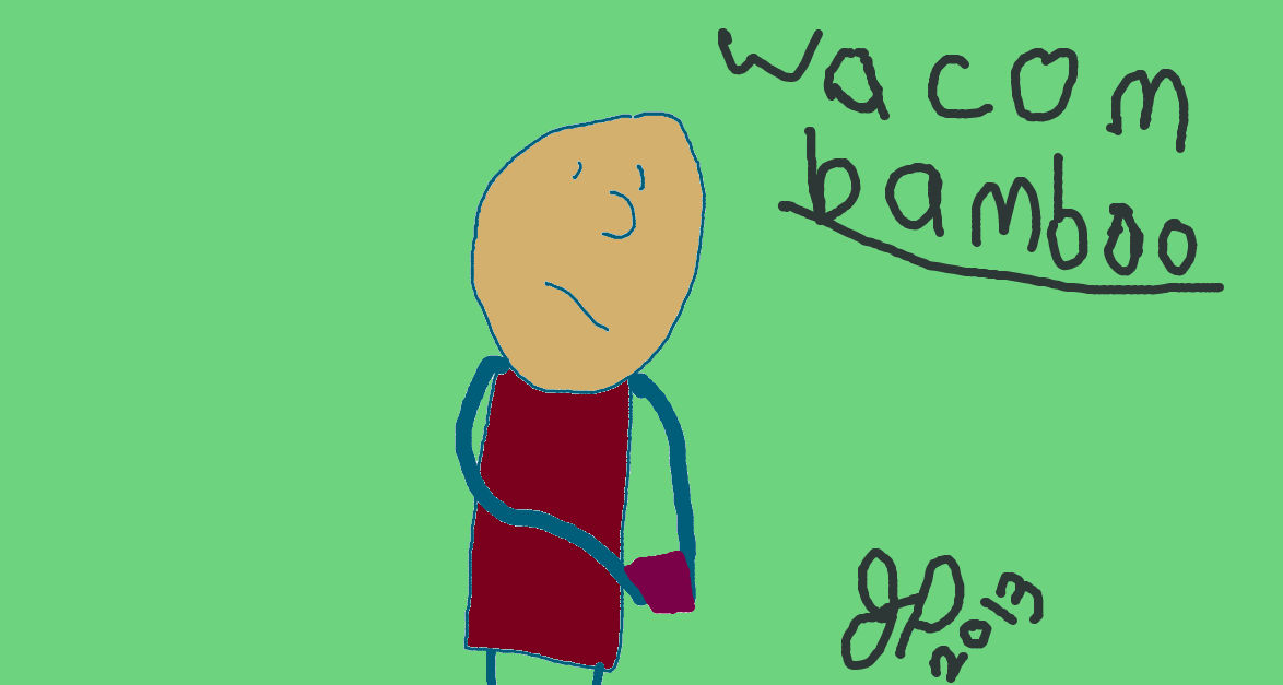One of my first Wacom Bamboo Drawings by ComicCentralStudio on DeviantArt