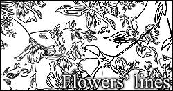 Flower's lines PS brushes