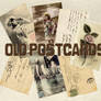 Vintage postcard set