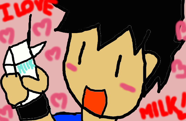Yamamoto love milk ( Colared) by kingdomMarDefense on DeviantArt