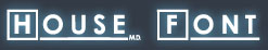 House M.D. font