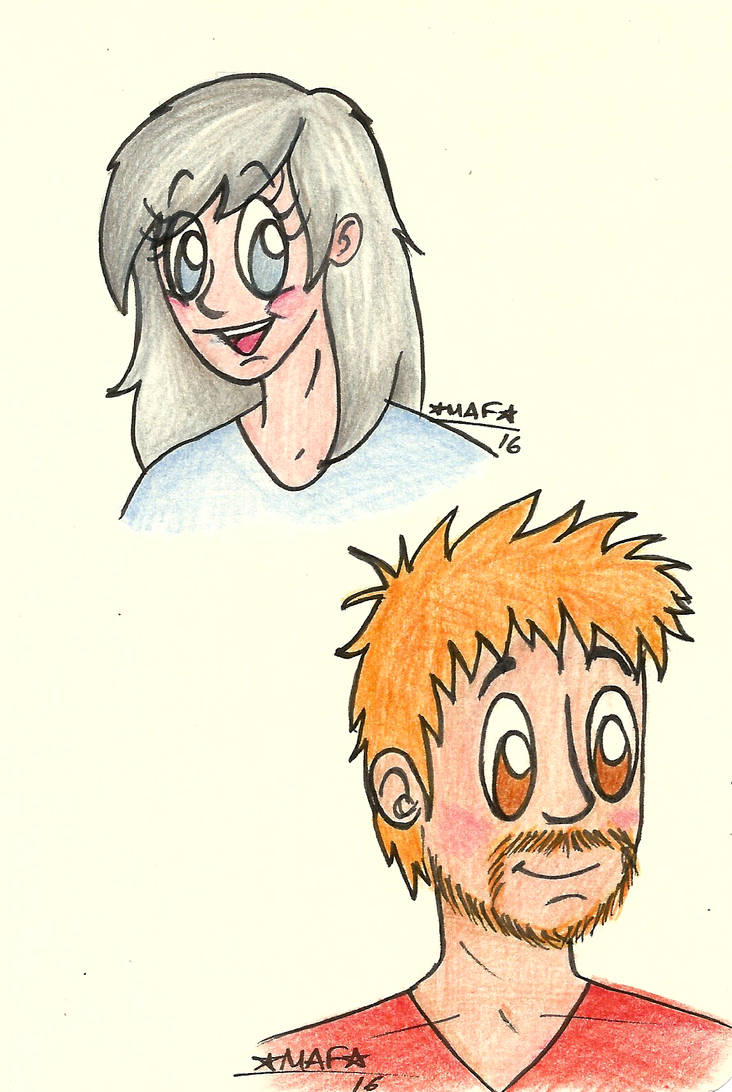 Sol and Luna by MAFcartoons on DeviantArt