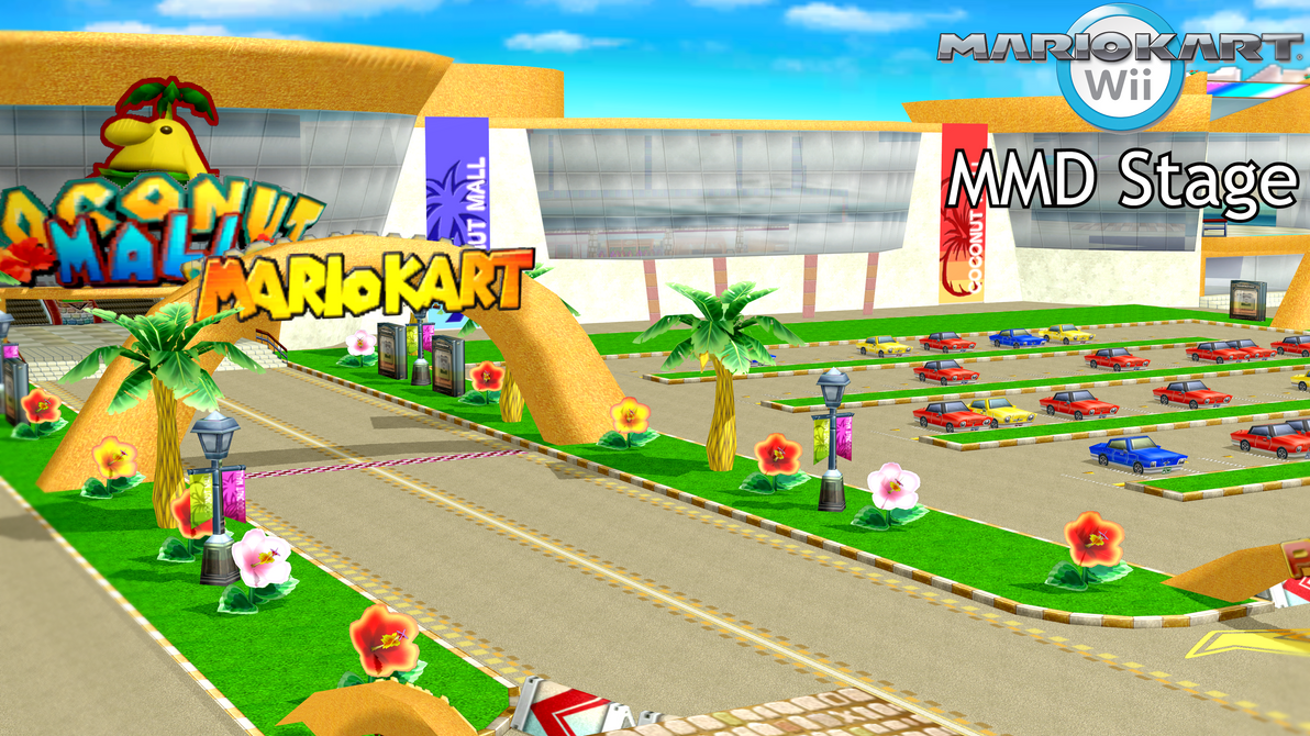 Mmd Stage Mkw Coconut Mall Dl By Matymatiasmaty On Deviantart