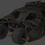 XNALARA - BATMAN ARKHAM KNIGHT - BATMOBILE TUMBLER