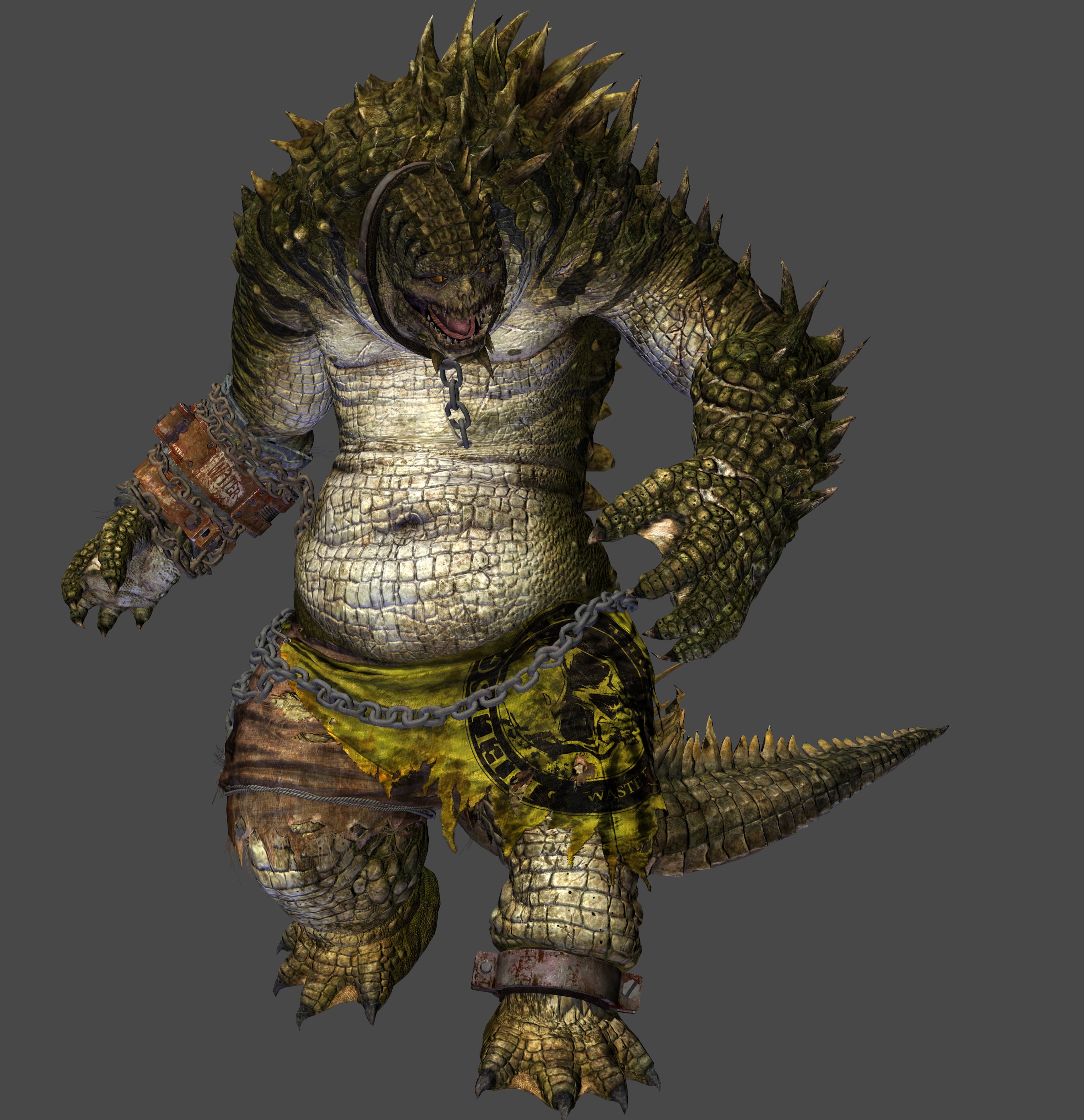 XNALARA - BATMAN ARKHAM KNIGHT - KILLER CROC V1 by CapLagRobin on DeviantArt