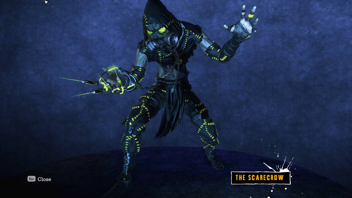 Batman: Arkham Asylum: Sinestro Corps Scarecrow by CapLagRobin on ...