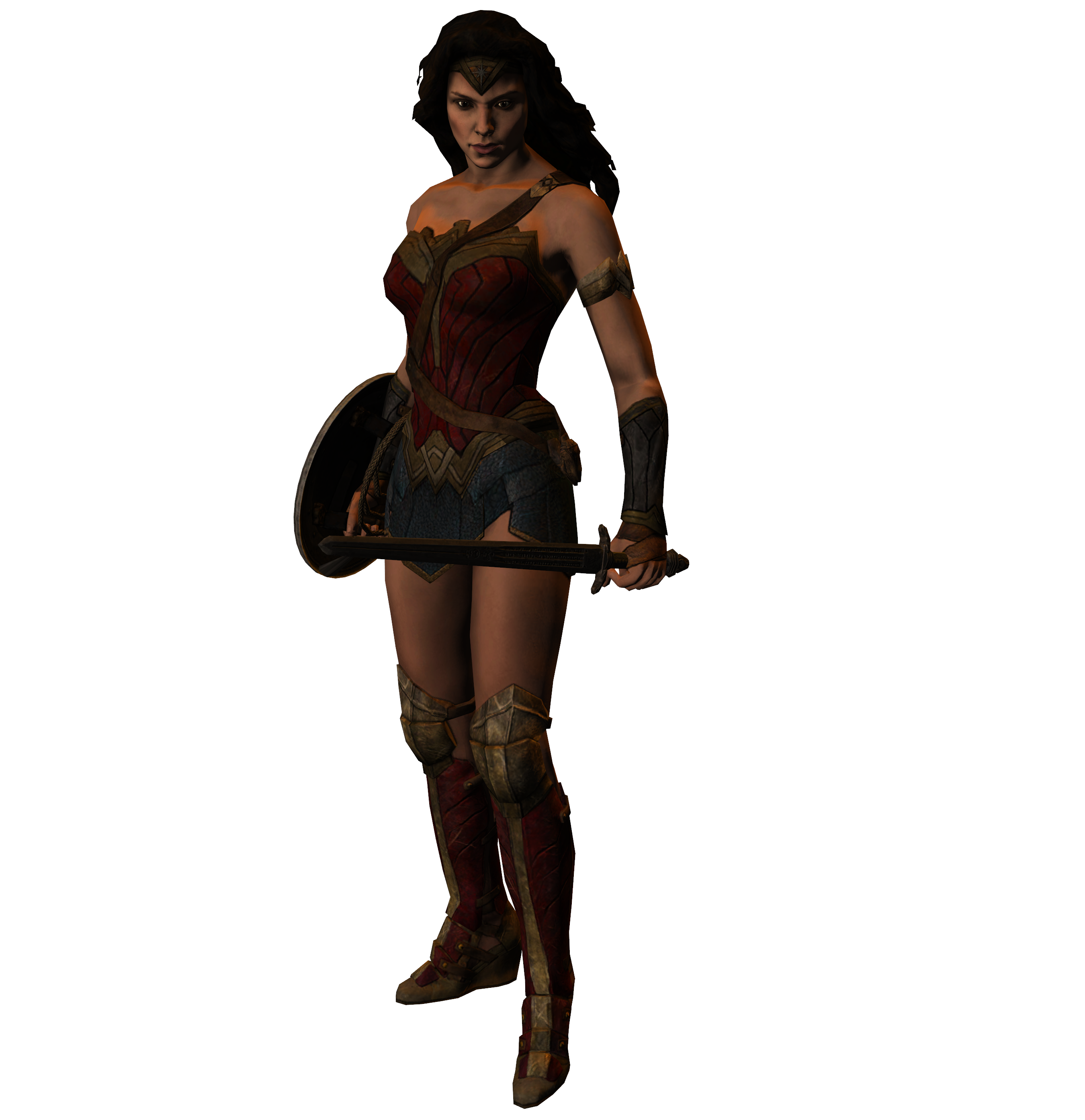 XNALara - Injustice Mobile: Gal Gadot Wonder Woman