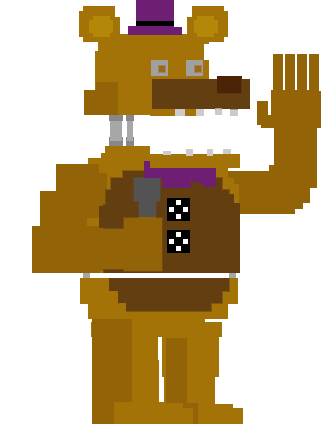 The Real Minigame Fredbear from FNaF 4 by GoldenRichard93 on DeviantArt