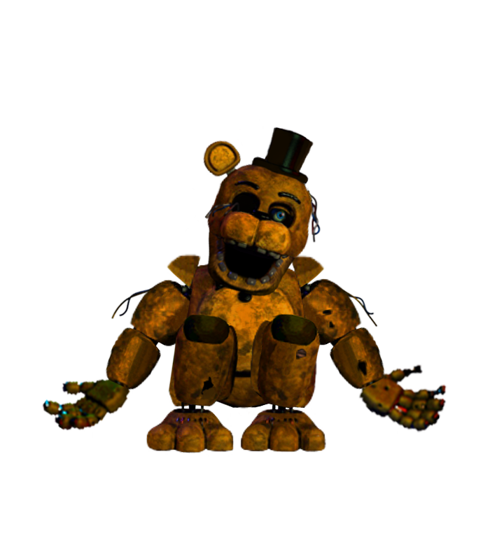 Withered Classic Fredbear Edit