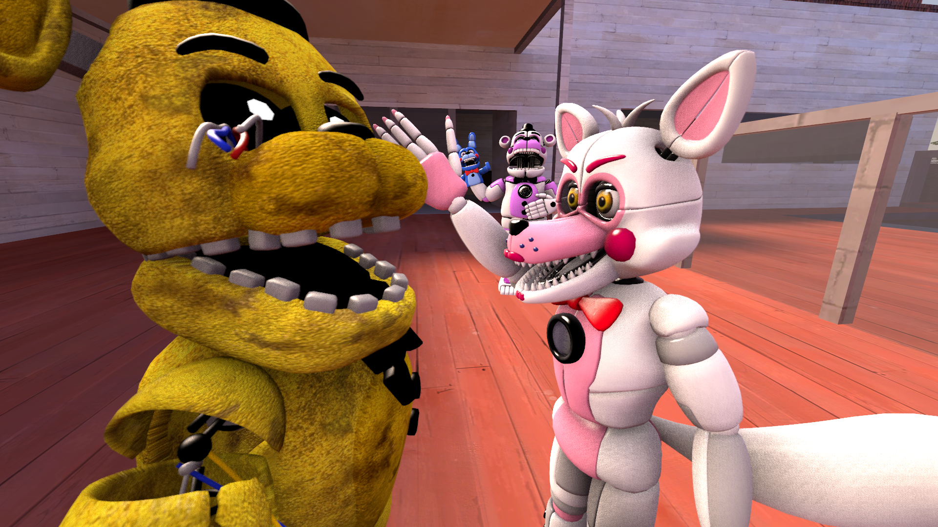 Never Mess With The Funtime Fox