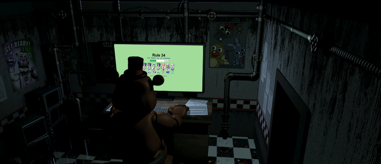 TOY FREDDY WHAT ARE YOU DOING!?